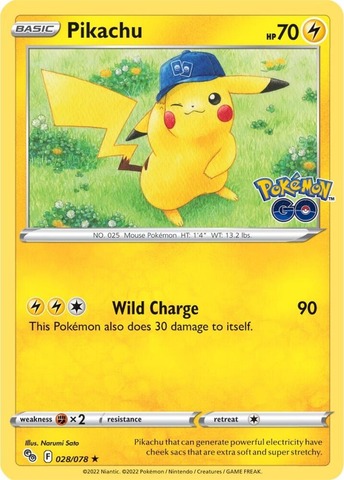 Pikachu (28) - Pokemon GO (PGO)